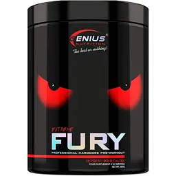 Предтреник Genius Nutrition Fury Extreme 2.0 Raspberry Bomb 400 г
