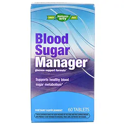 Комплекс контролю рівня цукру, Blood Sugar Manager - 60 таблеток