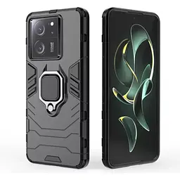 Чохол бампер Primolux Ring Armor для Xiaomi 13T / Xiaomi 13T Pro / Xiaomi Redmi K60 Ultra Black - мініатюра 2