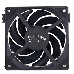 Кулер до корпусу 1stPlayer XF7 Black (XF7-BK-1IN1) - мініатюра 6