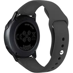 Універсальний ремінець DK Silicone Band для Samsung Watch 22mm Dark Gray [171125] - мініатюра 3
