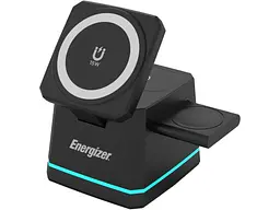 Бездротовий зарядний пристрій Energizer 3-in-1 Magnetic Wireless Charging Dock (WCP307)