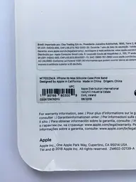 Оригінальний силіконовий чохол для iPhone XS Max Apple Silicone Case Pink MTFD2LL/A - мініатюра 9