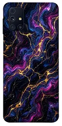 TPU чехол Demsky Purple space marble для Samsung Galaxy M31s