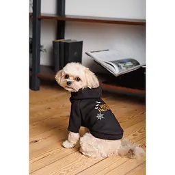 Толстовка для собак Pet Fashion Halloween М чорна - мініатюра 5