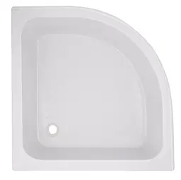 Набір Lidz Душова кабіна Latwa SC90x90.SAT.MID.FR напівкругла, скло Frost 4 мм + Душовий піддон Kapielka ST90x90x26, з панеллю - мініатюра 8