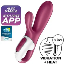 Смарт-вібратор кролик Satisfyer Hot Bunny - мініатюра 3