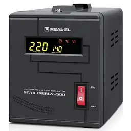 Стабілізатор Real-El STAB ENERGY-500 (EL122400011) - мініатюра 4