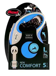Повідець-рулетка Flexi New Comfort Long L для собак великих порід довга стрічка 8 м до 50 кг - мініатюра 2