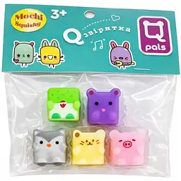 Іграшка колекційна Monster Gum mochi squishy Q звірятка (T25009) - мініатюра 2