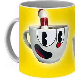 Кухоль GeekLand Cuphead Чашеголовий чашки в чашці CH 02.06 330 мл різнобарвний - мініатюра 3