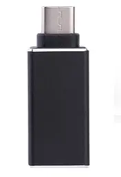 Перехідник USB3.1 Type-C --> Micro USB (OTG) OEM, чорний