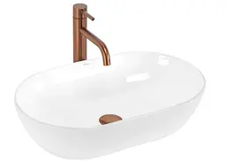 Умивальник Rea Amelia 52 накладний white REA-U4331