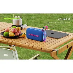 Портативна акустика Hopestar H67 Black [157610] - мініатюра 9