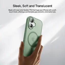 Чохол Belkin для iPhone 17, Magnetic Protective Grip, Sage teh0019373 - мініатюра 4