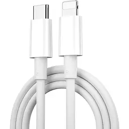 Кабель Wiwu Wi-C008 30W max YouPin Data Cable Type C to Lightning Білий