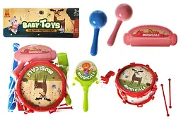 Набор музыкальных инструментов 667-1 в пакете р.32x24 см YG Toys