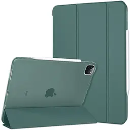 Чохол-книжка BeCover Tri Fold Hard для Apple iPad Pro 11 2020/2021/2022 Dark Green (709667) - мініатюра 2