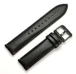 Шкіряний ремінець Primo для годинника Samsung Galaxy Watch 3 41 мм (SM-R850) Black - мініатюра 2