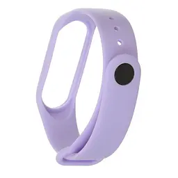 Силіконовий ремінець для фітнес браслетів Xiaomi Mi Band 3/4, Silicone, lavender, зі зручною застібкою, на фітнес трекер та смарт годинник, ArmorStandart (ARM59293) - мініатюра 2