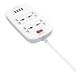 Мережевий фільтр-продовжувач LDNIO SC4407 (4 х розетки 4 х USB) 2.0 м - мініатюра 4