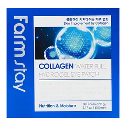 Патчі для зони навколо очей FarmStay Collagen Water Full Hydrogel Eye Patch, з колагеном, 60 шт. - мініатюра 6