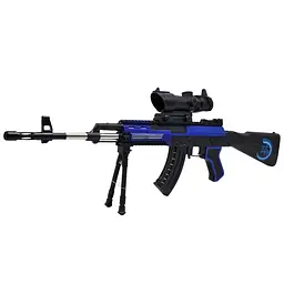 Автомат 762-2, на пластикових кульках, приціл, підніжка, в пакеті 72,5см (6903317759187)