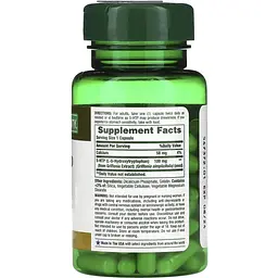Гідрокситриптофан Nature's Bounty 5-HTP 100 мг 60 капсул - мініатюра 2