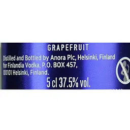 Горілка Finlandia Grapefruit 37.5% 0.05 л - мініатюра 6