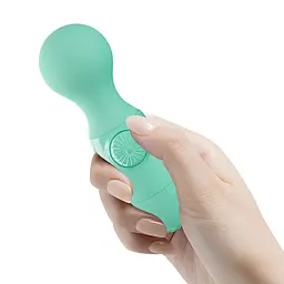 Вібромасажер Pretty Love Mini Stick Little Cute 12 см бірюзовий - мініатюра 5