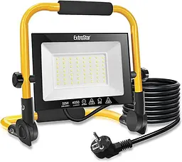 LED прожектор EXTRASTAR 50 Вт 6500K IP66 для будівництва та вулиці