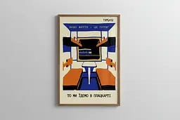 Постер “Ми їдемо в плацкарті” А3 (30х40 см) / Без рамки - мініатюра 2