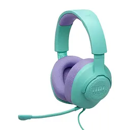 Навушники JBL Quantum 100M2 блакитні (JBLQTUM100M2CYN)