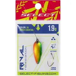 Блешня Select Rival 1.9g 30mm #28 River Cocktail - мініатюра 2
