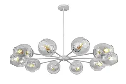 Люстра молекула Levistella 7526039-10 WH+CL
