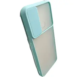 Бампер Totu Slide Camera Matt Case Xiaomi Redmi 10C Mint - мініатюра 2