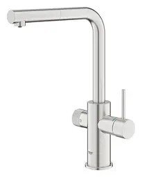 Змішувач для кухні з підключенням питної води Grohe Blue Pure Minta 30590DC0 Нержавіюча сталь - мініатюра 2