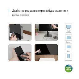 Спрей для очищення ColorWay Cleaning Kit, Large, OLED/LED/LCD/TFT, 550ml, microfibre*2 (CW-5500) - мініатюра 8