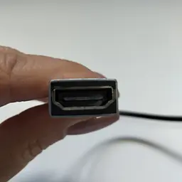 Кабель кутовий HDMI mini (тато) - HDMI (мама) кут 90 градусів. Довжина 20 см - мініатюра 10