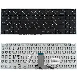 УЦЕНКА ! Клавіатура для ноутбука ASUS (X509 series) rus чорний без фрейма