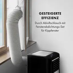 Мобільний кондиціонер Klarstein Max Breeze Smart 57-95 м² (10035742) - мініатюра 8