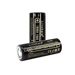 Акумулятор LiitoKala Lii-18A 18500 1500mah battery - мініатюра 5