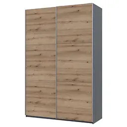 Шафа-купе Doros G-Caiser 2 ДСП 160х60х240 см Дуб Евок/Графітовий (42005074) - мініатюра 9