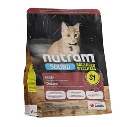 Корм холістик NUTRAM Sound Balanced Wellness Kitten 0.340 кг для кошенят