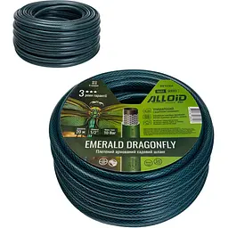 Шланг армований 3-х шаровий Alloid Building Tools Emerald Dragonfly 1/2" 20 м (WH-63304) - мініатюра 5