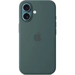 Чохол Apple Silicone Case with MagSafe для iPhone 16 Lake Green (MYY83ZM/A) [116207] - мініатюра 2
