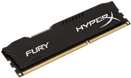 Оперативна пам'ять HyperX 8GB DDR3 1600MHz Fury Black (HX316C10FB/8) Б/В