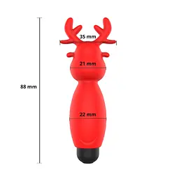 Вибратор для клитора Sweet Play Mini Reindeer Vibrator A10 - мініатюра 5