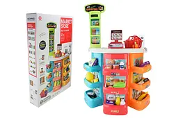 Супермаркет 922-192 зі столиком, озвучений, зі світлом, продукти, в коробці р.78x51x27 см YG Toys