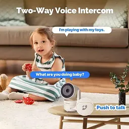 Wi-Fi IP камера MOES TUYA 4MP | панорама 360° | Нічне бачення | Вбудований мікрофон - мініатюра 5